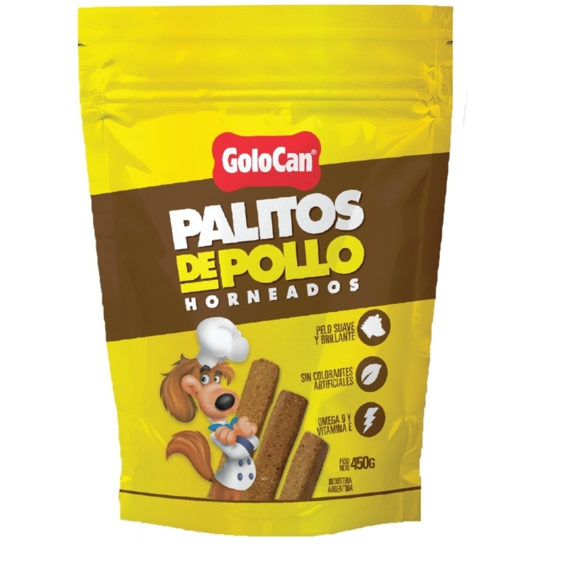 GOLOCAN PALITOS POLLO x 450 GS