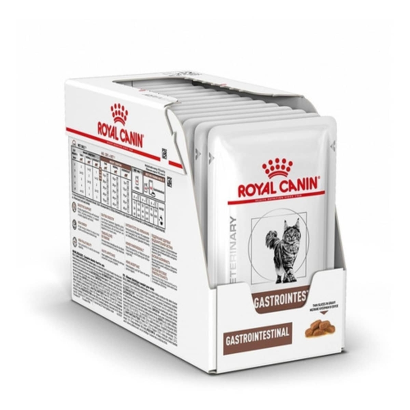 ROYAL CAT GASTROINTESTINAL POUCH CAJA X 12 UNI X 85 GMS