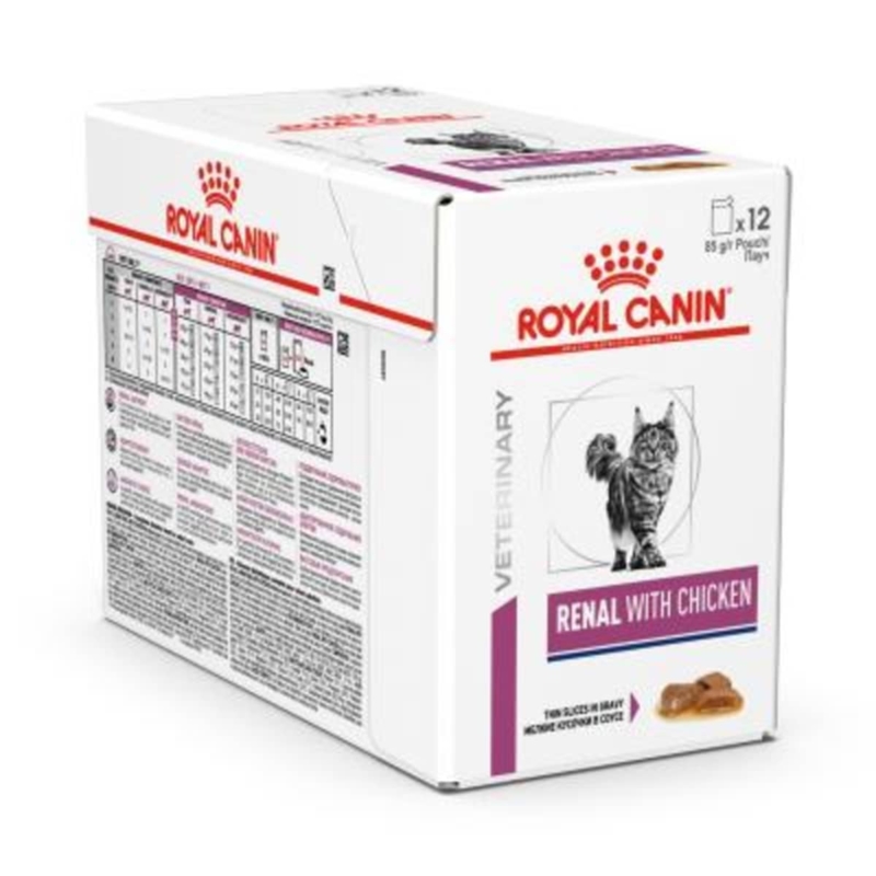 POUCH ROYAL CAT RENAL CAJA X 12 UNI X 85 GMS