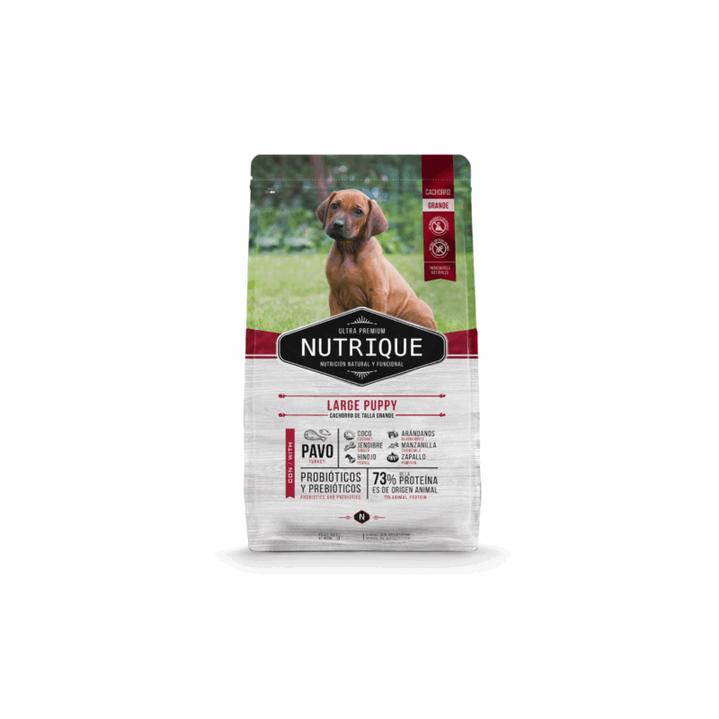 ALIMENTO P/ PERRO NUTRIQUE LARGE PUPPY X 15KG