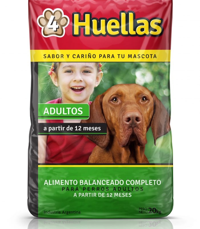 4 HUELLAS ADULT - 20KG