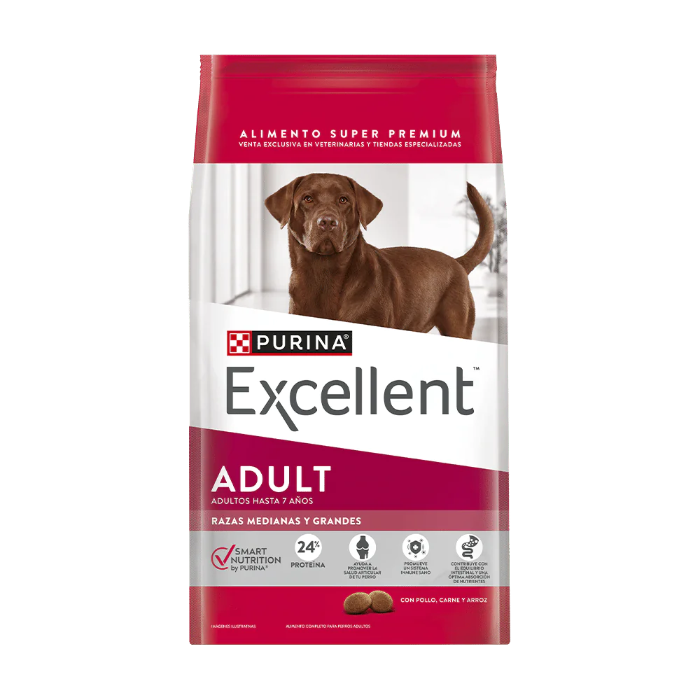 EXCELLENT RAZA MEDIANA ADULT - 3KG