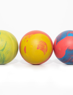 PELOTA SALTARINA CAUCHO NATURAL 7,5 CM