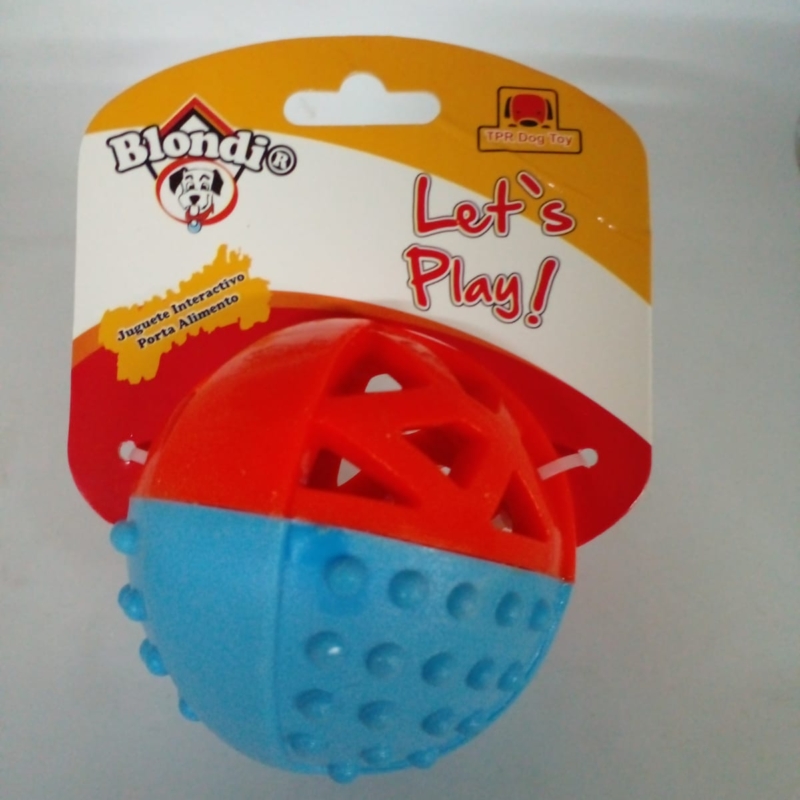Juguete TPR Pelota Porta Alimento