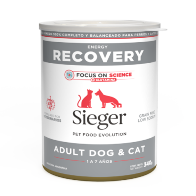Lata Sieger Extra Recovery x 340 Grs