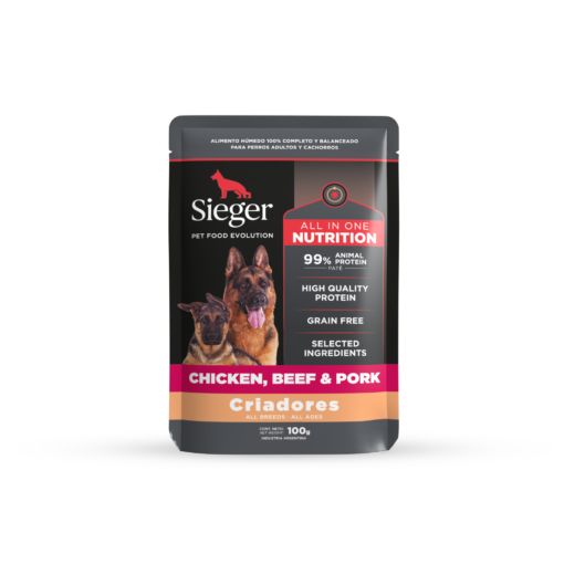 Pouch Sieger Criadores x 100 Grs