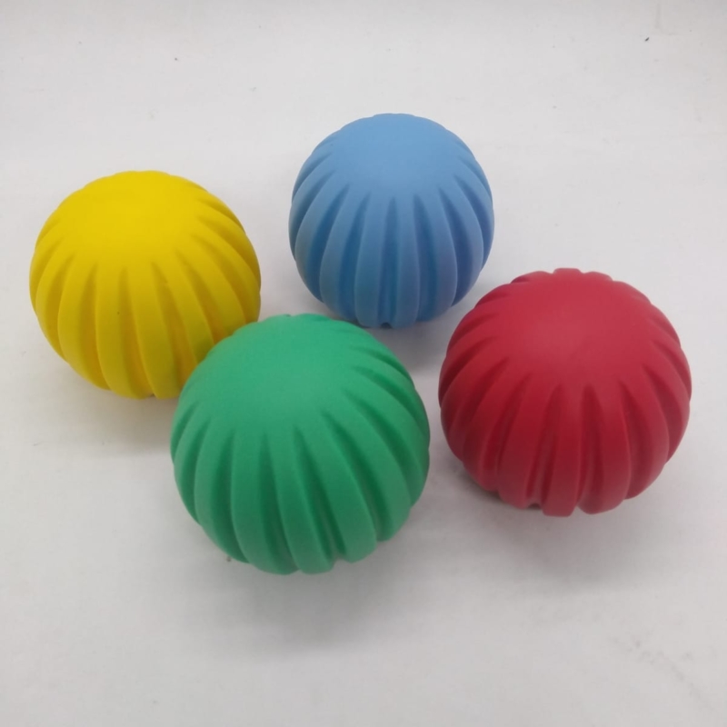 Chifle Pelota Con Líneas Verticales Animall
