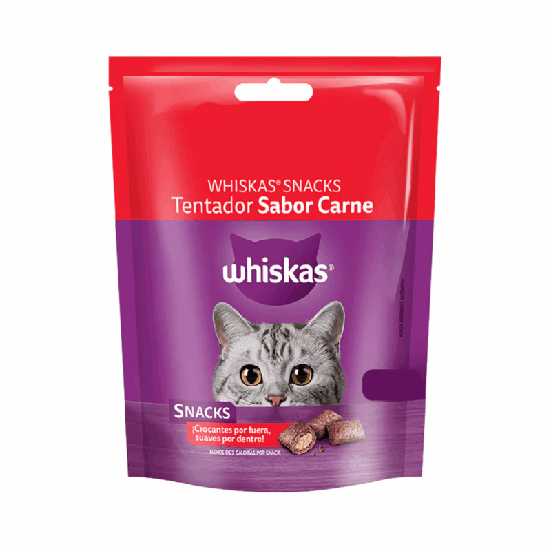 WHISKAS SNACK CARNE X 40 GS