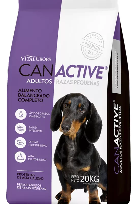 CANACTIVE ADULTO RAZA PEQUEÑA X 20 KG