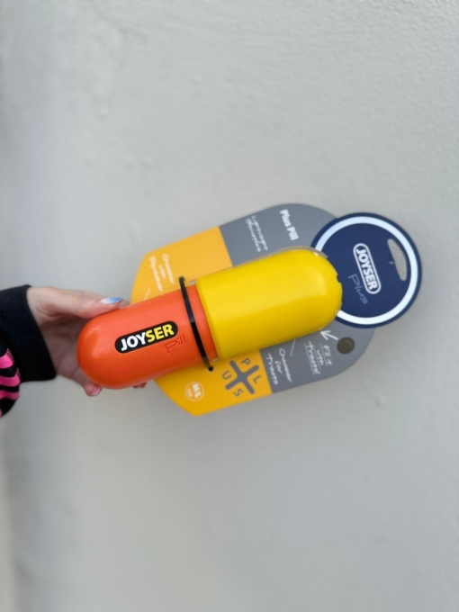JOYSER PILDORA SNACKS Y CHIFLE NARANJA Y AMARILLO M/L - Imagen 2