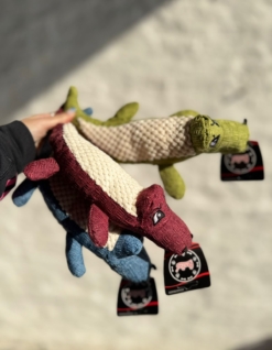 JUGUETE PLUSH COCODRILO TELA