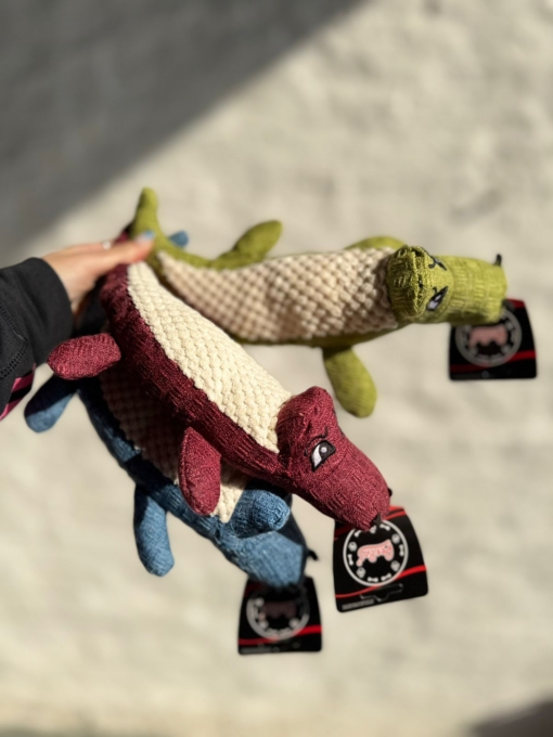 JUGUETE PLUSH COCODRILO TELA