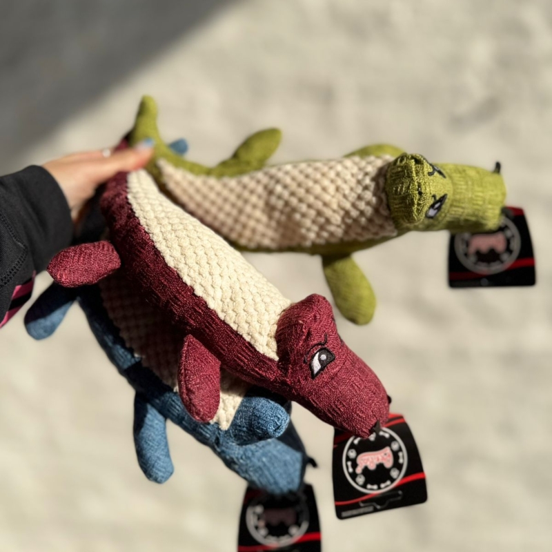 JUGUETE PLUSH COCODRILO TELA