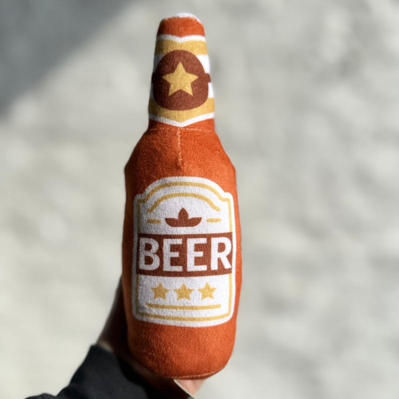 BOTELLA CERVEZA PLUSH 24 CM
