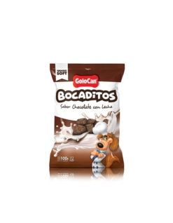 BOCADITOS CARNE POLLO Y CHOCOLATE 100 GRS- GOLOCAN