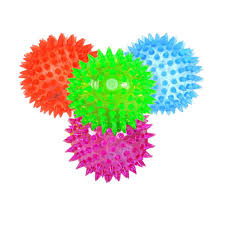 PELOTA CON LUZ LED PET TOYS