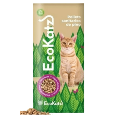 PELLET ECOKATZ X 21 LTS	( 14,5 kilos)