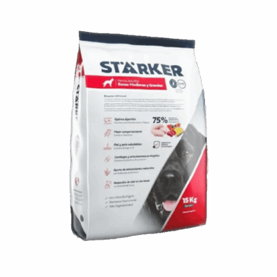 STARKER PERRO ADULTO PREMIUM SIN SOJA x 15 KG