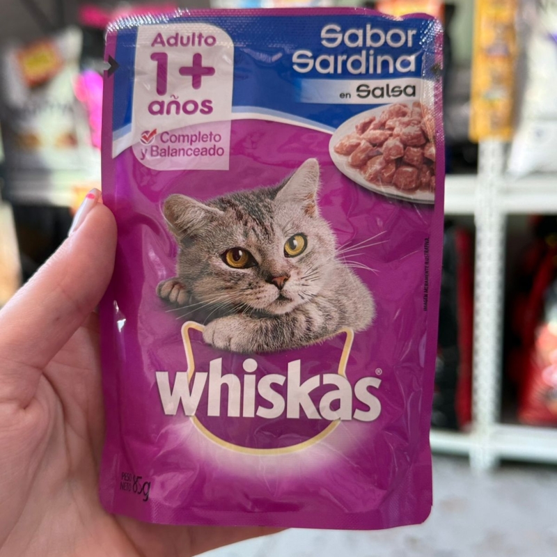 POUCH WHISKAS SARDINA X UNI