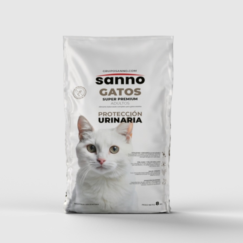 SANNO GATO ADULTO PROTECCION URINARIA x 8 KG