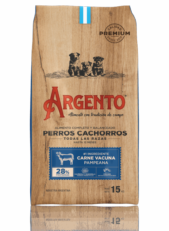 ARGENTO CACHORRO PREMIUM x 15 KG