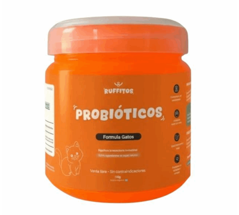 PROBIOTICOS PARA GATOS RUFFITOS x 120 GS