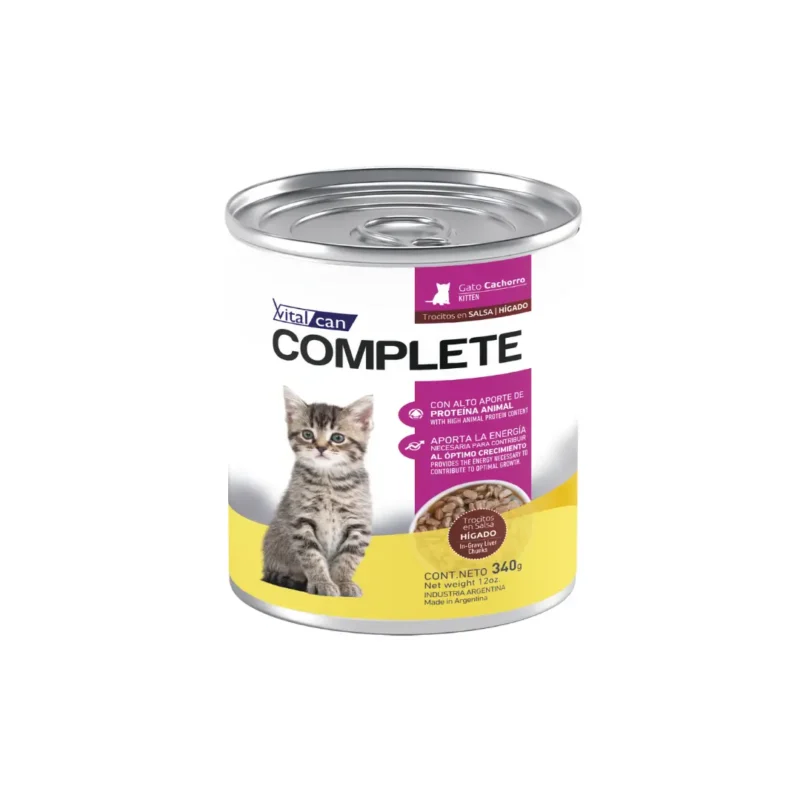 COMPLETE TROCITOS EN SALSA GATO CACHORRO HIGADOX 340 GS