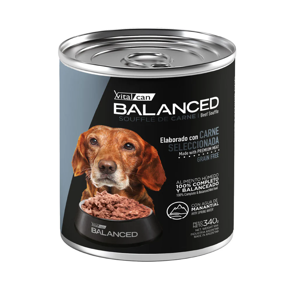 BALANCED SOUFFLE PERRO SENIOR POLLO X 340 GS