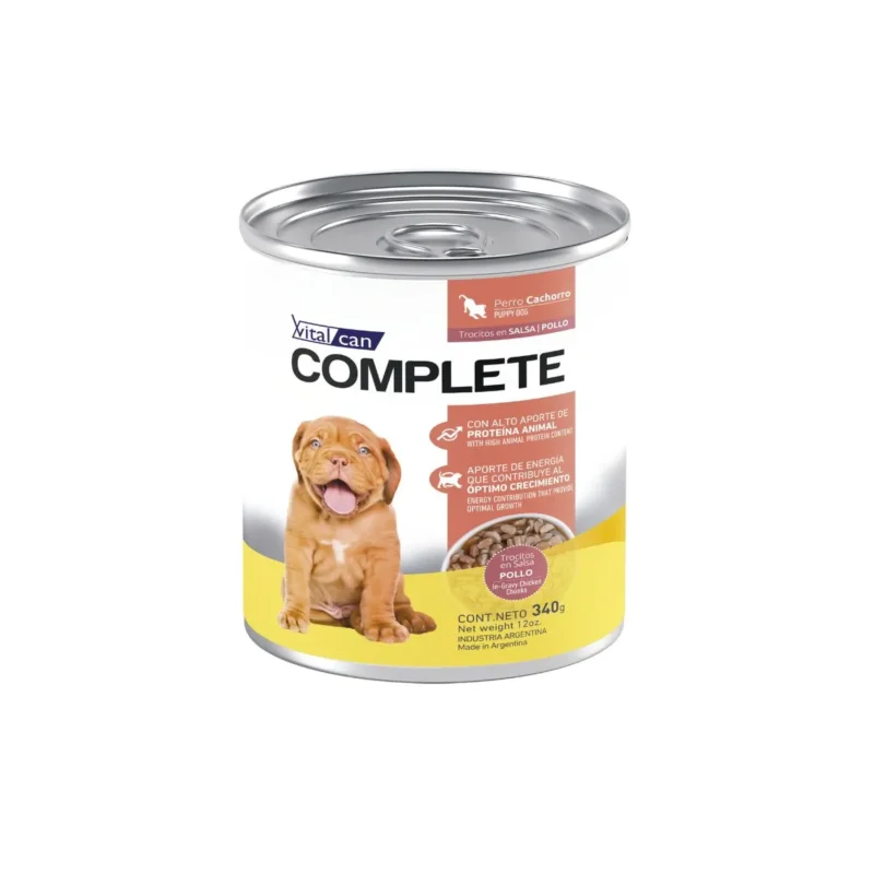 COMPLETE TROCITOS EN SALSA CACHORRO POLLO X 340 GS