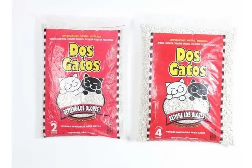 PIEDRA SANITARIA DOS GATOS x 2 KG