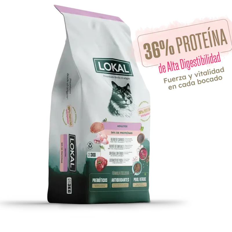 LOKAL GATO ADULTO X 7,5 KG