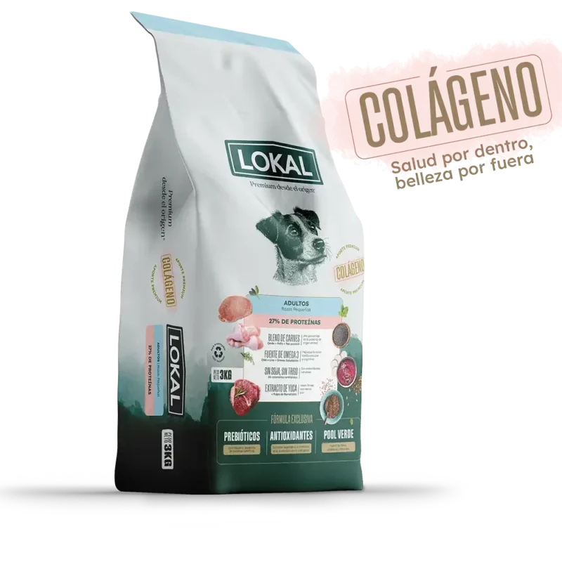 LOKAL PERRO ADULTO PEQUEÑO X 7,5 KG