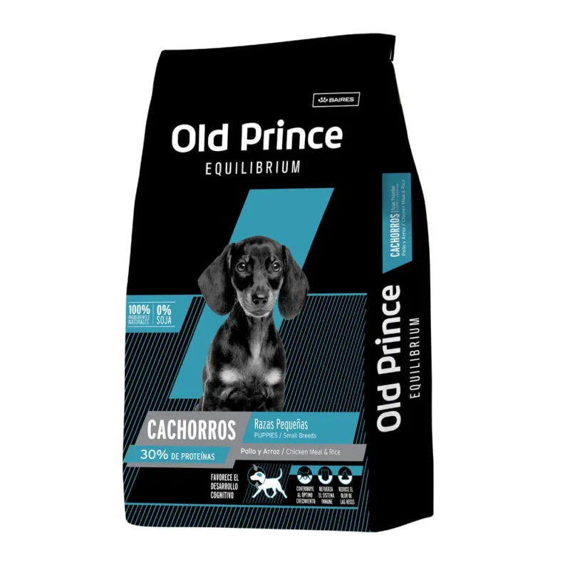 OLD PRINCE EQULIBRIUM PERRO CACHORRO PEQUEÑO x 3 KG