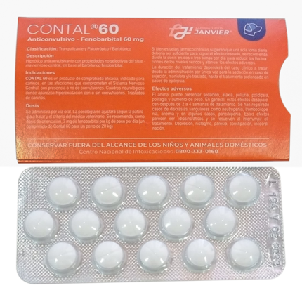 CONTAL 60 BLISTER X 15 COMPRIMIDOS