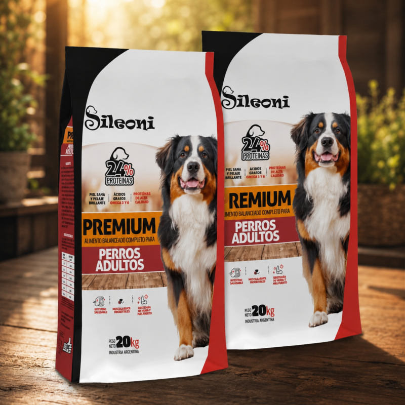 PROMO SILEONI PERRO ADULTO x 20 KG (2 BOLSAS)