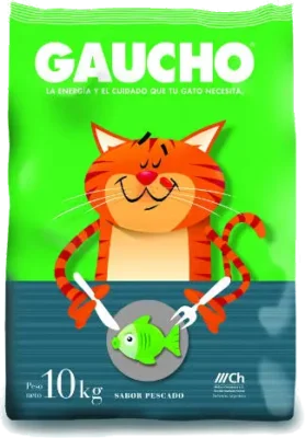 GAUCHO GATO PESCADO X 10 KG