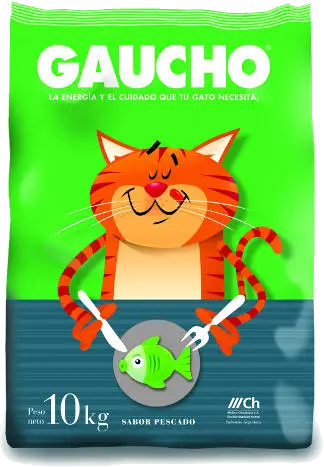 GAUCHO GATO PESCADO X 10 KG