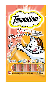 TEMPTATIONS SALMON Y QUESO X 4