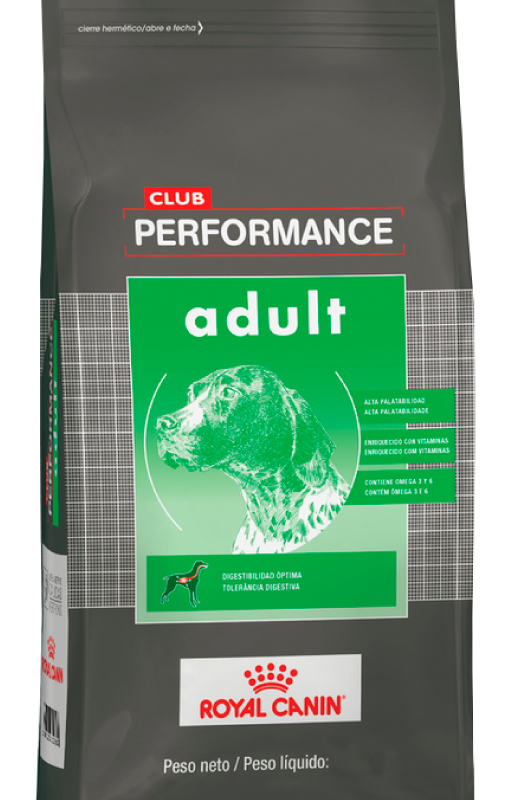 ROYAL CANIN CLUB PERFORMANCE DOG ADULTO X 20 KG