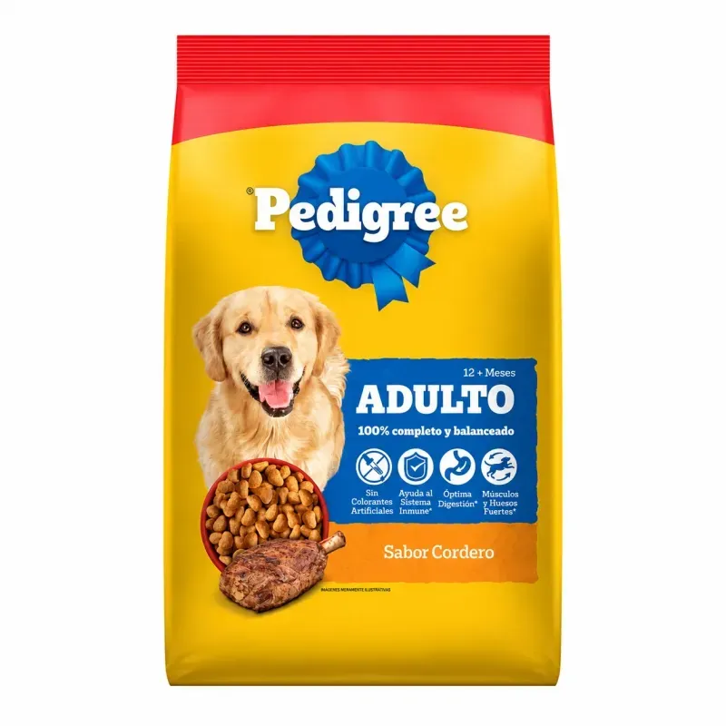 PEDIGREE ADULTO CORDERO x 21 KG