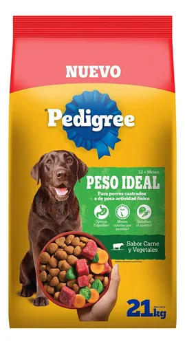 PEDIGREE PESO IDEAL x 21 KG