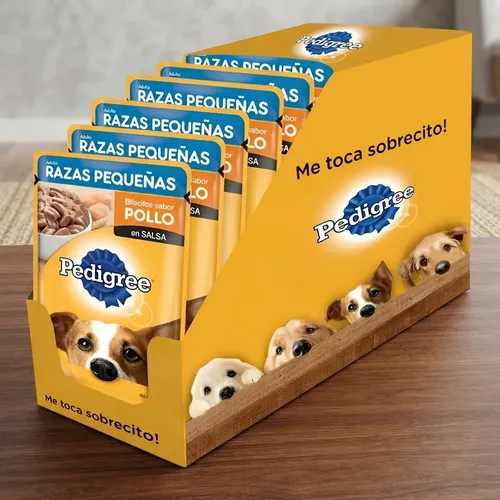 POUCH PEDIGREE R PEQ POLLO CAJA X 12U