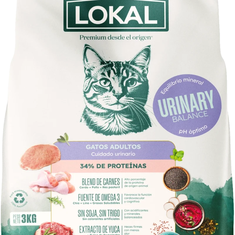 LOKAL GATO URINARY X 3 KG