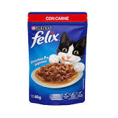 POUCH FELIX SABOR CARNE X 85 GS (UNIDAD)