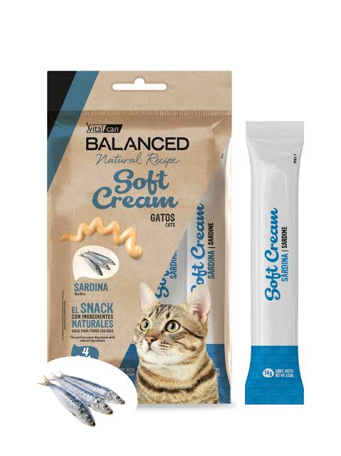 BALANCED SOFT CREAM GATO SARDINA X 4 UN