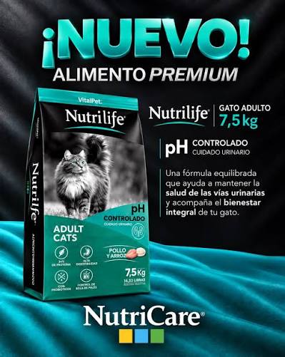 NUTRILIFE GATO X 7,5 KG