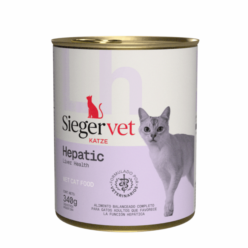 LATA SIEGER VET GATO HEPATIC X 340 GS